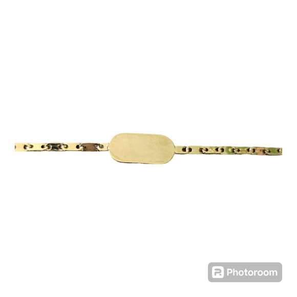 Vintage Playboy Gold-tone ID Bracelet 8" - Picture 2 of 5